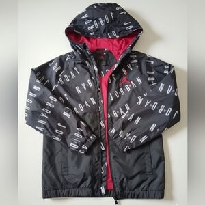 Jordan Kids Black and Red Jacket